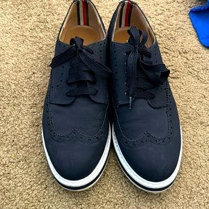 Tommy Hilfiger Navy Oxford Loafters